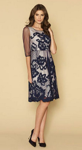 Abito cocktail tulle con - tulle,