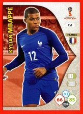 ROOKIE CARD KYLIAN MBAPPE' FRANCE PANINI ADRENALYN XL WC2018 #151 VEDI FOTO