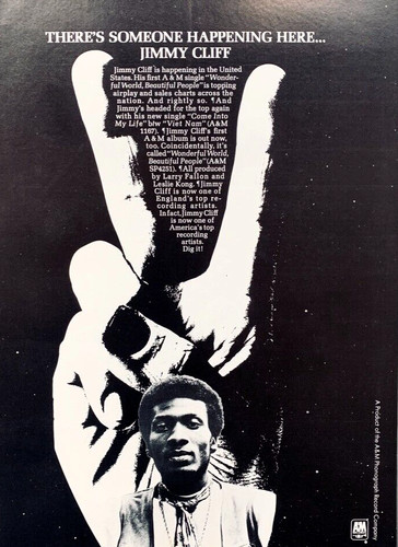 Jimmy cliff vintage 1970 - jimmy,