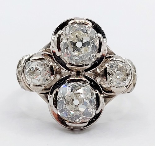 Anello art deco oro - , 18k