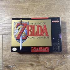 The Legend of Zelda A Link To The Past Super Nintendo SNES scatola manuale testato