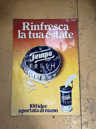 Insegna pubblicitaria tempo - pubblicitaria,