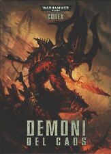 Warhammer 40.000 40K - Demoni del Caos Codex  ed. Games Workshop