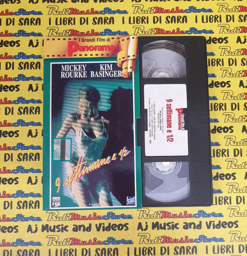 Film vhs cartonata - vhs, settimane