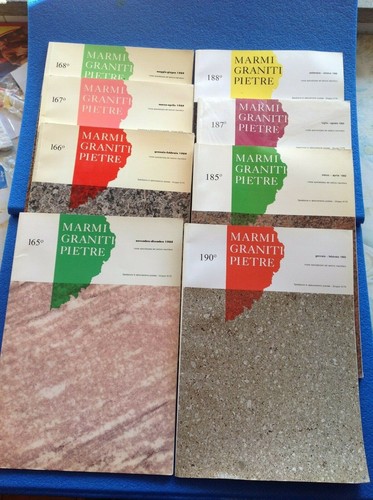 Lotto rivista marmi - rivista,