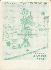 * FASCISMO - Scuola Militare di Roma 1941 Campo Estivo (Gualdo Tadino) Puleo