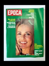 Epoca Rivista 1169-70 1973 MAR 4 Jeanne Moreau