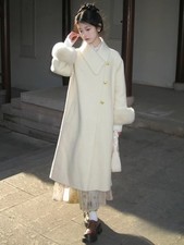 Cappotto beige cashmere donna