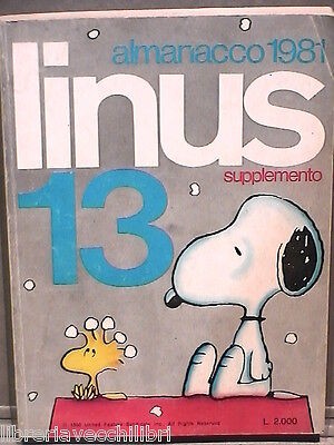 Linus almanacco 1981 - linus,