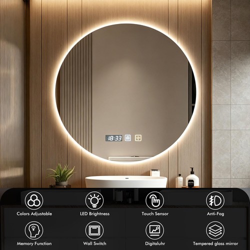 Specchio bagno led con - led, 60