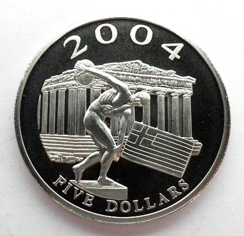 Liberia dollari 2003 proof - liberia,