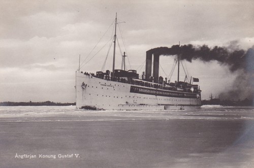 Piroscafo konung gustav v - ak,