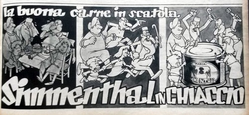Jacovitti strip pubblicità - strip,