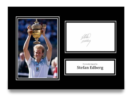 Stefan edberg firmato foto - foto, a4