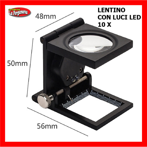 Lente ingrandimento 10x - lente, di