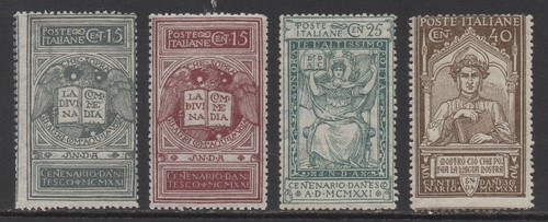 Regno 1921 cent - dante,