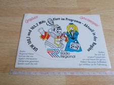 Adesivo RADIO REGIONALE - RR