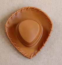 Cappello da cowboy marrone di