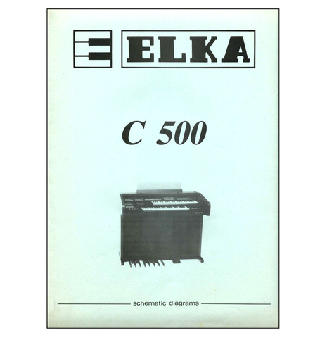Elka 500 service manual - c-500,