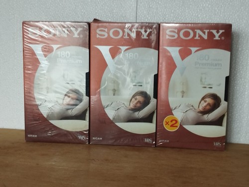 Cassette vhs 180 sony lot - -,