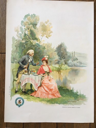 Affiche affichette ancienne - affiche,