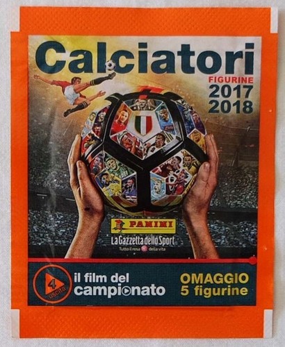 Panini calciatori 2017 2018 - panini,, 2017-2018
