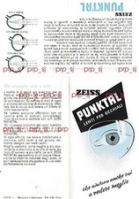 ZEISS PUNKTAL LENTI OCCHIAI CATALOGO 1954
