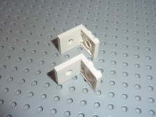 2 x LEGO White Bracket ref 3956 / Set 6990/6950/6780/6750/6988/6982/6980/6893...