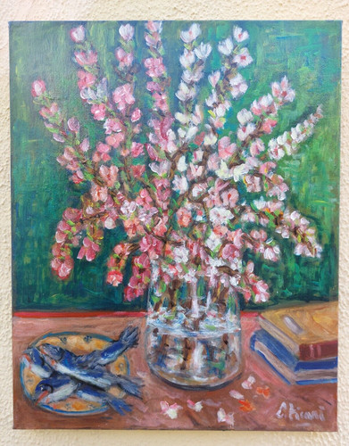Dipinto olio tela natura - dipinto,