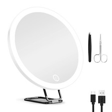 Magnifying Mirror with Light