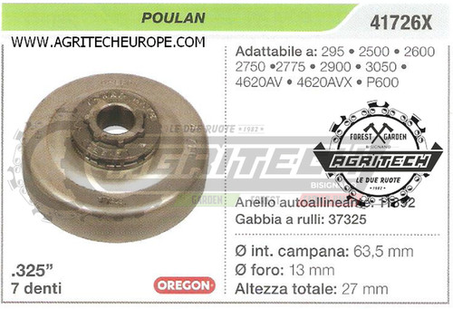 41726x oregon pignone - oregon, campana