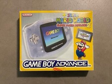 NINTENDO GAME BOY ADVANCE Console SUPER MARIO WORLD 2 Bundle Limited Edition Gba