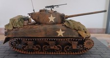 Modellino sherman M4a1 76 mm
