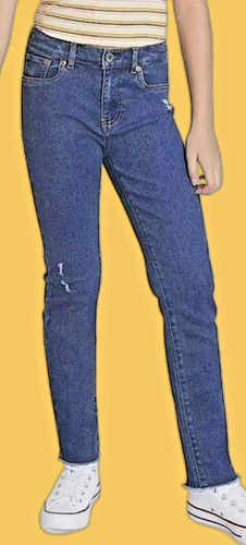 Jeans bambina levi strappato - bambina,