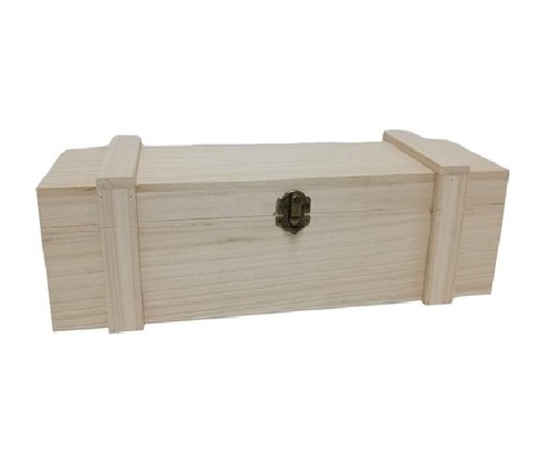Scatola legno per bottiglia - in,