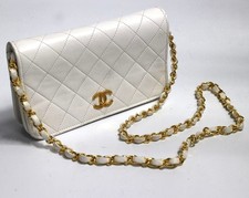 Borsa a tracolla Chanel bianca