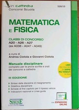 Matematica e Fisica Concorsi Scuola Andrea e Giovanni Ciotola 2020 Simone