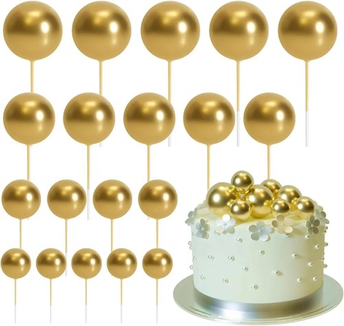 20pz palline cake topper - palline,