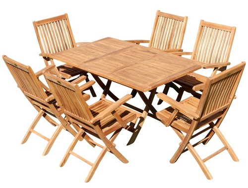 Set giardino vero teak - giardino,