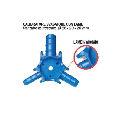 Svasatore calibratore per - e,