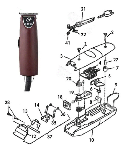 Ricambi per oster finisher - oster, t-finisher