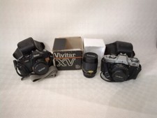 Lotto reflex Minolta XG-1 Vivitar V2000 + Vivitar 135mm f2.8