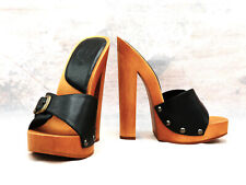 TACCHI UNISEX - 2024, ciabatte tacco alto, fatte a mano, taglie 43-47