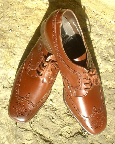 Derby brogue vintage anni - brogue, 60
