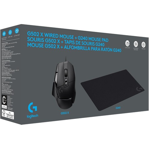 Mouse con mousepad logitech - mouse,