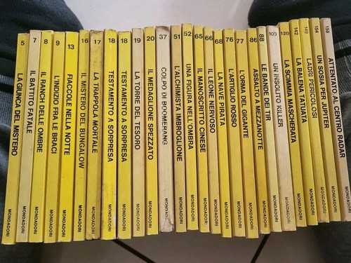 Lotto libri giallo - lotto,