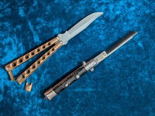 Coltello a farfalla giocattolo