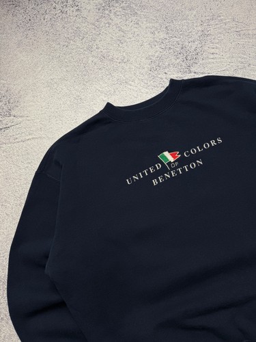 Felpa vintage united colors - vintage,