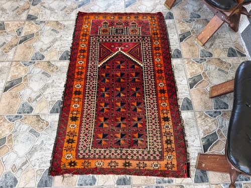 Tappeto turco boemo vintage