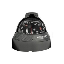 BUSSOLA SU PIANO FINDER NERA, ROSA NERA, ACCESSORI BARCA NAUTICA 